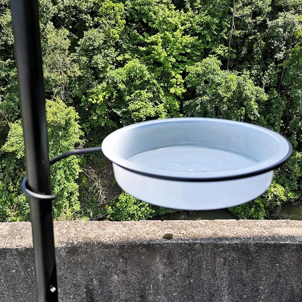Plateau mangeoire suspendu et abreuvoir pour oiseaux – Image 3