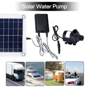 Fontaine solaire 20 W avec pompe sans balais 800 L/H
