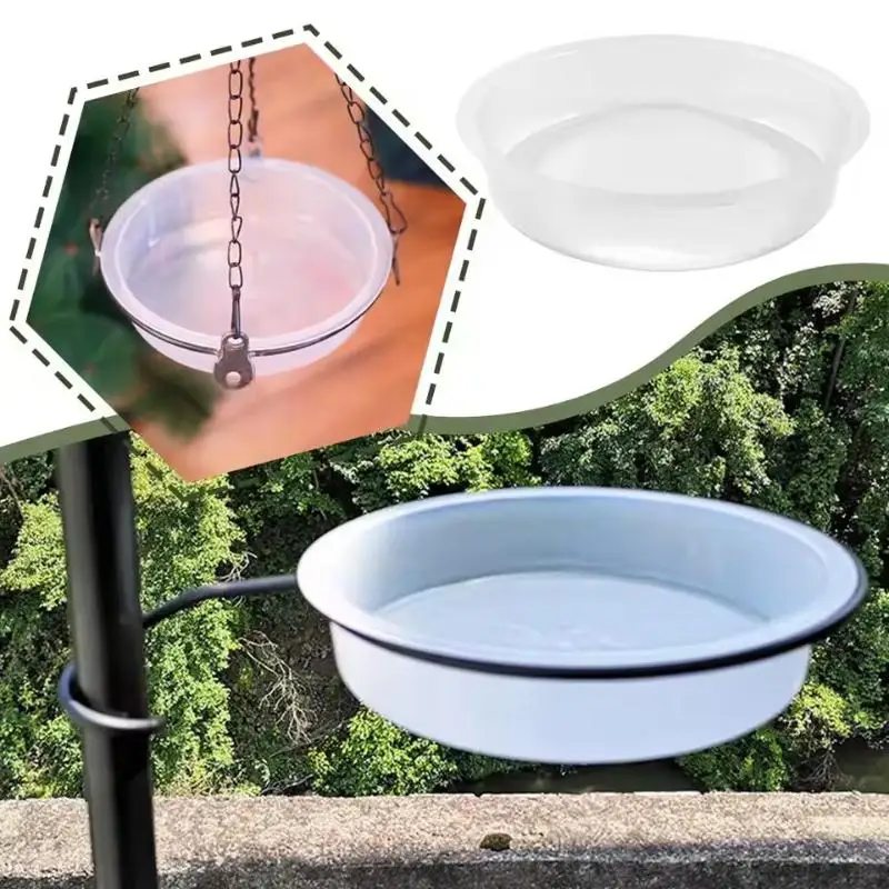 Mangeoire circulaire transparente à fixer, 1 pièce – Image 3