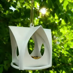Petite mangeoire à oiseaux au design pratique