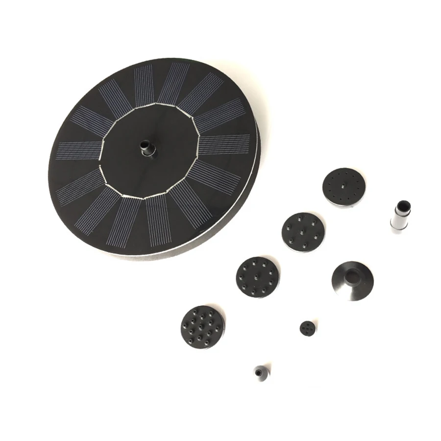 Pompe solaire 16 cm pour bain d'oiseaux, circulation d'eau au jardin – Image 4